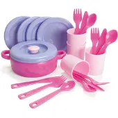 Dantoy My Little Princess Middagsset - 22 delar - - One Size - Leksaker
