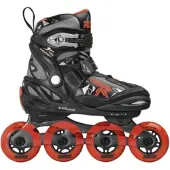 Roces Skridskor Moody Boy Tif svart-röd 400855 02 (36-40)