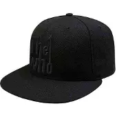 Ginza.se The Who: Unisex Snapback Cap/Arrow Logo (Black)