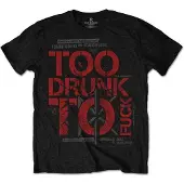 Ginza.se Dead Kennedys: Unisex T-Shirt/Too Drunk (Black) (Small)