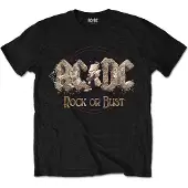 Ginza.se AC/DC: Unisex T-Shirt/Rock or Bust (Black) (Small)