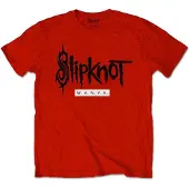 Ginza.se Slipknot: Unisex T-Shirt/WANYK (Red) (Back Print) (XX-Large)