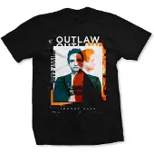 Ginza.se Johnny Cash: Unisex T-Shirt/Outlaw Photo (Black) (Small)