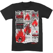 Ginza.se Stiff Little Fingers: Unisex T-Shirt/Flyer (Black) (Medium)