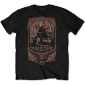 Ginza.se Pink Floyd: Unisex T-Shirt/Portsmouth 1972 (Black) (Small)