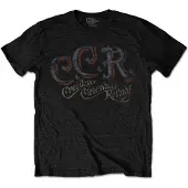 Ginza.se Creedence Clearwater Revival: Unisex T-Shirt/CCR (Black) (Medium)