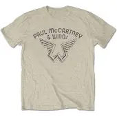 Ginza.se Paul McCartney: Unisex T-Shirt/Wings Logo (Natural) (XX-Large)