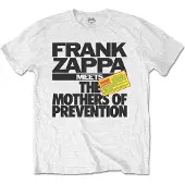Ginza.se Frank Zappa: Unisex T-Shirt/The Mothers of Prevention (White) (Medium)