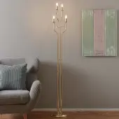 Euluna Golvlampa Retro , Mässing / guld, Vardagsrum / matsal, Metall, Modern, Golvlampa