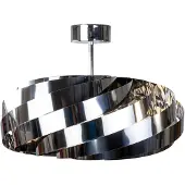 Domiluce Taklampa Vento , dimbar, Förkromad / silver, Vardagsrum / matsal, Metall, Modern, Taklampa