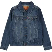 Levi's Denimjacka - Blå Denim - - 10 år (140) - Jeansjackor