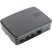 Raspberry Pi SC0230 SBC-hölje Lämplig för: 4 B Svart