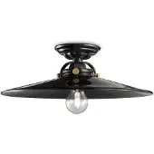 FERROLUCE Taklampa C105, dimbar, Svart, Vardagsrum / matsal, Keramik, Vintage, Taklampa