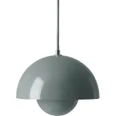&tradition Taklampa &Tradition, Flowerpot VP1, dimbara, Grå, Vardagsrum, Metall, Design