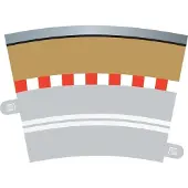 Wittmax 4st Single Lane Curve Border