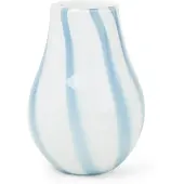 Fyrklövern Broste Copenhagen Ada Stripe vas 15,5 x 22,5 cm, Air Blue