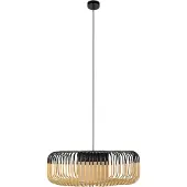 Forestier Taklampa , Bamboo Light XL, dimbara, Svart, Vardagsrum, Bambu, Design