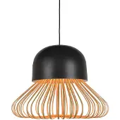 Forestier Taklampa , Anemos, dimbara, Svart, Vardagsrum, Bambu, Design