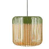 Forestier Taklampa , Bamboo Light M, dimbara, Grön, Vardagsrum, Bambu, Design
