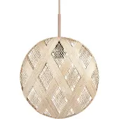 Forestier Design pendellampa Chanpen M, dimbar, Creme / bärnsten, Vardagsrum / matsal, Design, Pendellampa
