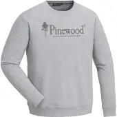 Pinewood Tröja Sunnaryd (Färg: Ljusgrå, Storlek: Medium)