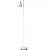 Dyberg Larsen Golvlampa Skagen 1, Vitt / opal, Vardagsrum / matsal, Metall, Skandinavisk, Golvlampa