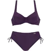 LASCANA Bikini mörklila