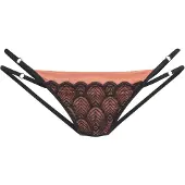 LASCANA String rosa / svart