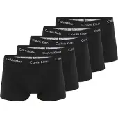 Calvin Klein 5 Pack Low Rise Trunks Cotton Stretch