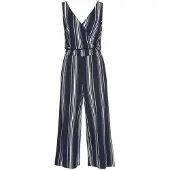 LASCANA Jumpsuit marinblå / vit