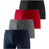 Bench Boxershorts marinblå / grå / röd / svart