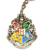 Noble Collection Harry Potter: Hogwarts Crest Keychain