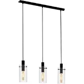 Eglo MONTEFINO LANGBORD 3L 110 SORT/KLAR