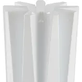 Slamp Golvlampa , Bach, dimbara, Vit, Vardagsrum, Plast, Design