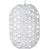 Forestier Taklampa , Capsule S, dimbara, Vit, Vardagsrum, Bambu, Design