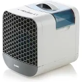 Domo DO154A, Bärbar avdunstningsluftkylare, Grå, Vit, Knappar, 0,75 l, 44 dB, 160 mm