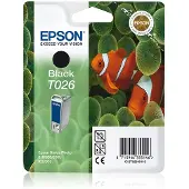 Epson T026 svart bläckpatron (original)