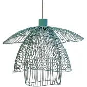 Forestier Taklampa , Papillon S, dimbara, Blå, Vardagsrum, Metall, Design