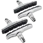Xlc Cartridge V Brake Block Bs V02 4 Pieces Svart,Silver 72 mm