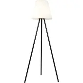 QAZQA Modern utomhus golvlampa svart IP44 inkl LED på solenergi - Virginia