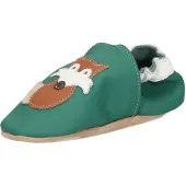 Beck Innesko 'Fuchs' beige / karamell / jade / vit