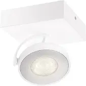 Philips WarmGlow LED Clockwork tak-/väggspotlight, Utanpåliggande spotlight, Glödlampan/-lamporna kan inte bytas ut, 1 lampor, LED, 4,5 W, 2700 K