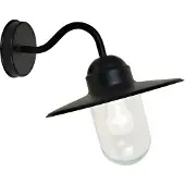 Airam Arvika väggarmatur IP44 svart E27 max 60W
