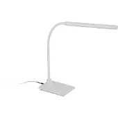 Eglo LAROA LED-bordslampa vit med flexarm