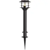 Markslöjd Garden 24 LED-väglampa Stolpe, höjd 45 cm, 3 W Pole, dimbar, Svart, Metall, Modern