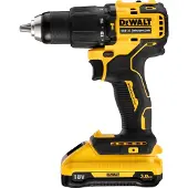 DeWalt Skruvdragare/borr DCD709L2T-QW; 18 V; 2x3,0 Ah batt.