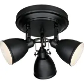 Markslöjd taklampa spot Fjallbacka 3x40W E14 svart 105815