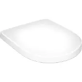 Villeroy & Boch Villeroy &amp Boch 9M38S101, Flush, Hård toalettsits, Vit, Rostfritt stål, Härdad plast, 2 kg