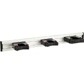 TOOLFLEX Alu-skena 500 mm med 3 hållare
