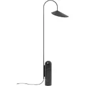 Ferm Living Golvlampa , Arum, Svart, Vardagsrum, Marmor, Design